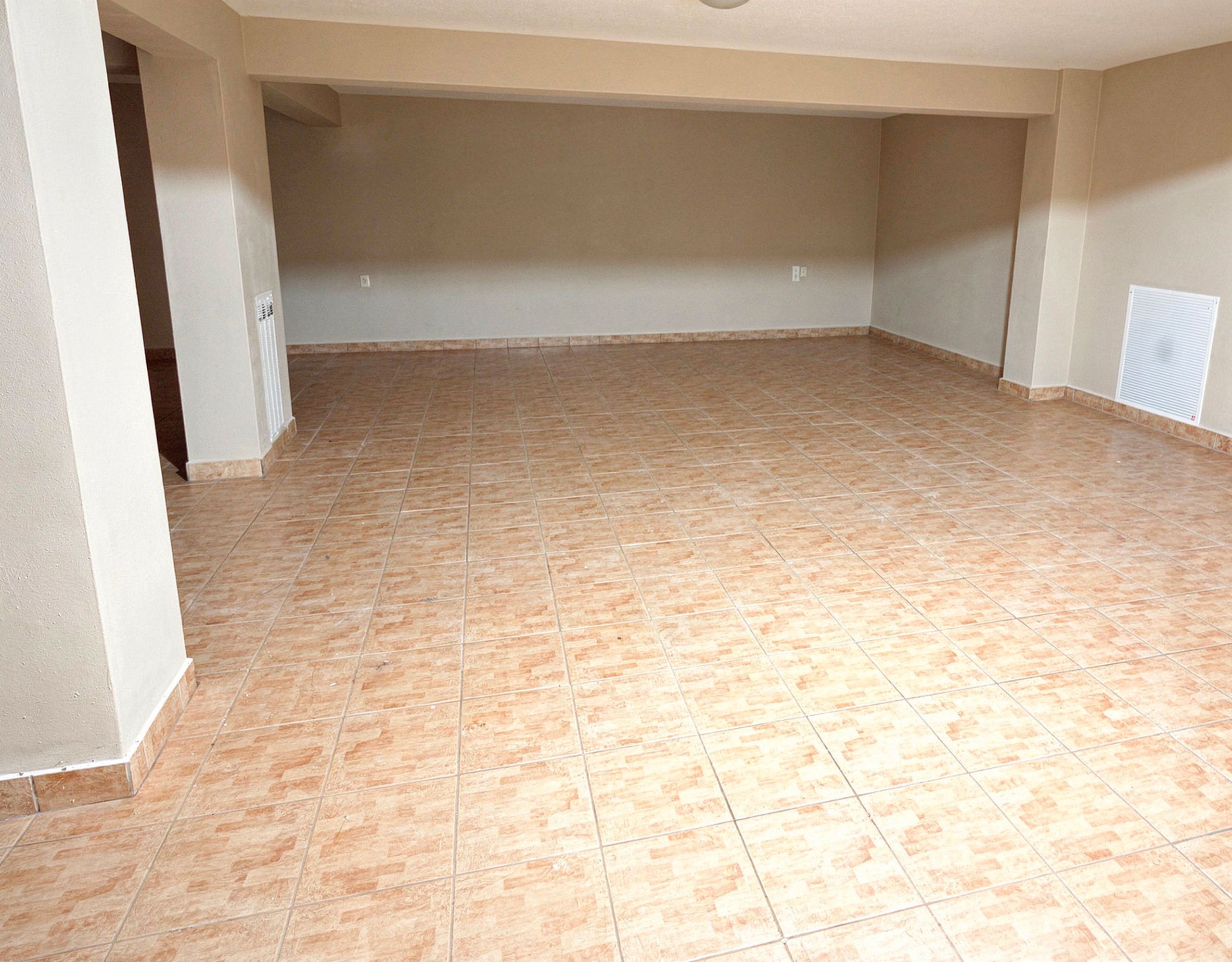 Storage room in the basement level of the detached maisonette in Eretria Title: Basement Storage Room — Eretria Property